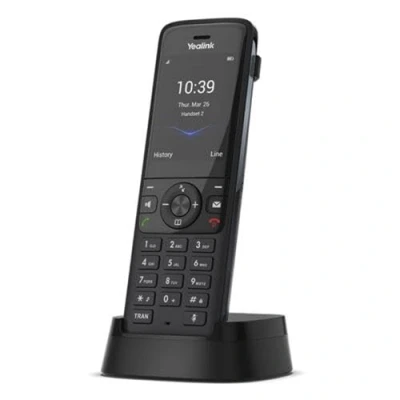 Afbeelding van Yealink W78H IP telefoon Zwart TFT