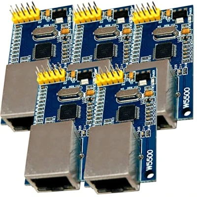 Afbeelding van AZDelivery 5 x W5500 Ethernet Netwerk Internet Module compatibel met Arduino