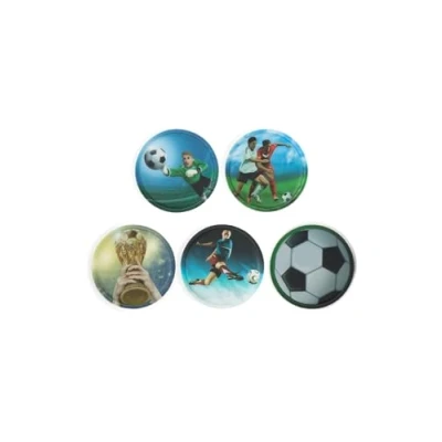 Afbeelding van ergobag Klittenbandsluiting, 5 delig, klittenband, Voetbal, kleurrijk, Eén maat, klities om te ruilen