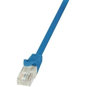 Afbeelding van LogiLink 5m Cat.5e U/UTP RJ45 netwerkkabel Blauw Cat5e (UTP)
