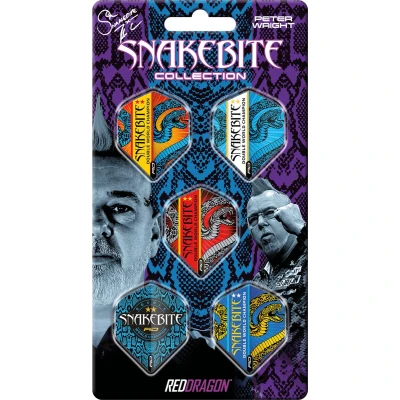 Afbeelding van RED DRAGON Peter Wright 2 vlucht Collectie 1 sets per pakket van elke (15 dartvluchten in totaal)