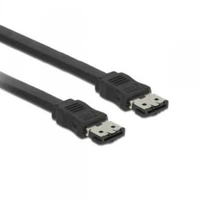 Afbeelding van Delock Kabel eSATA 3 Gb/s Buchse &gt; 2 m schwarz