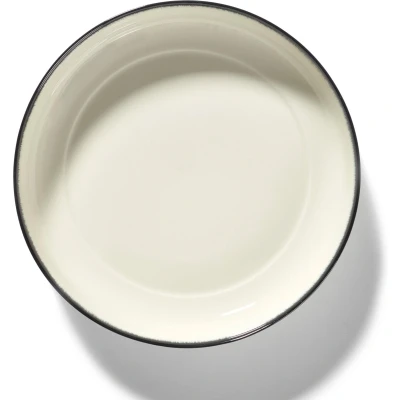 Afbeelding van Dé Tableware by Ann Demeulemeester Diep bord Variatie A Ø24 2 stuks