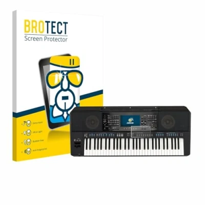 Afbeelding van BROTECT Screenprotector voor Yamaha PSR SX920 Folie Beschermfolie Beschermglas transparant