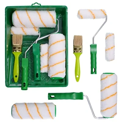 Afbeelding van Professional sign set + verfroller pennen verfroller/verfroller/verfroller, small, penseelrol, schildkwast, verfbak, schildaccessoire, schildsaccessoires voor kleuren