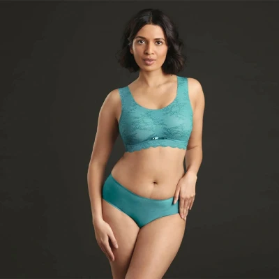 Afbeelding van Anita Essential Lace Bralette Dames Light Smaragd L Groen Sportondergoed