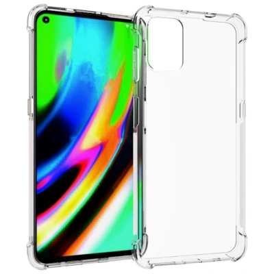 Afbeelding van Motorola Moto G9 Plus Hoesje Siliconen en TPU (zacht) iMoshion Softcase/Backcover Transparant Telefoonhoesje