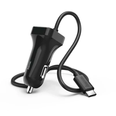 Afbeelding van Hama Auto Oplader Usb Type C 2,4 A Zwart