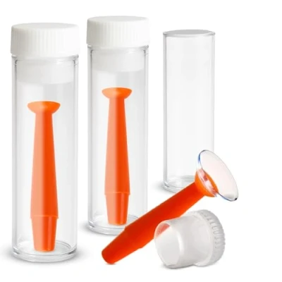 Afbeelding van Zuighouder Inserter/Remover Alleen harde contactlenzen Oranje 3 stuks van Sports World Vision