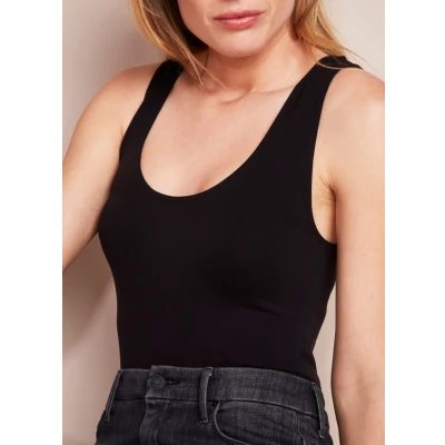 Afbeelding van Oroblu dames Caracao singlet met ronde hals in de kleur Zwart, maat: L/XL