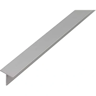 Afbeelding van Alberts 471866 T profiel aluminium, zilverkleurig geanodiseerd 1000 x 35 mm