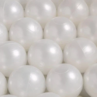 Afbeelding van MISIOO 300 ballen voor ballenbad, 6 cm, veilig en niet giftig, babyspeelgoed, speelgoed vanaf 1 jaar, kindveilig onbreekbaar plezier spel