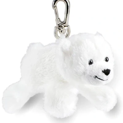 Afbeelding van Schaffer 0106 pluche sleutelhanger ijsbeer Knut Knuddel 12 cm