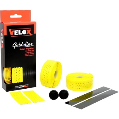 Afbeelding van Velox Stuurtape Gloss Soft geperforeerd geel (2st)