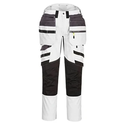 Afbeelding van Portwest DX440 DX4 Afneembare Holster Pocket Broek (Wit/Grijs) Maat: 28
