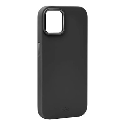 Afbeelding van Puro ICON MAG PRO iPhone 15 6,1&quot; MagSafe czarny/zwart PUIPC1561ICONMPBLK (Apple 15), Smartphonehoes, Zwart