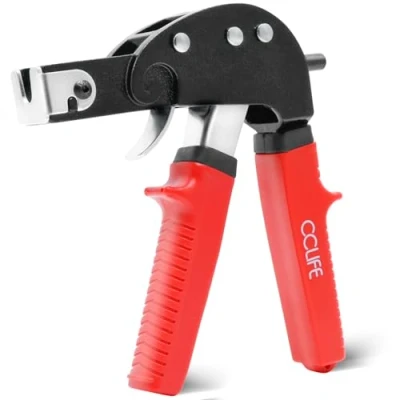 Afbeelding van CCLIFE Hollewandpluggen tang voor M4 M5 M6 metalen holtepluggen, holle wandanker, opzetgereedschap gipsplaten, bakstenen, plafonds en meer