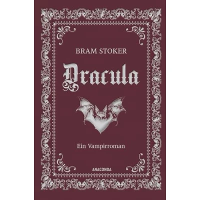 Afbeelding van Dracula. Ein Vampirroman: Bram Stokers Schauerroman, klassisch in Cabra Leder gebunden, mit Prägung: 19