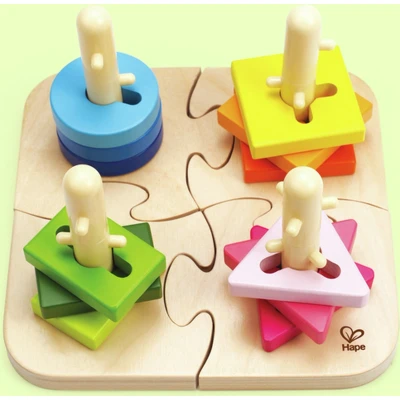 Afbeelding van HAPE Creatieve pinpuzzel