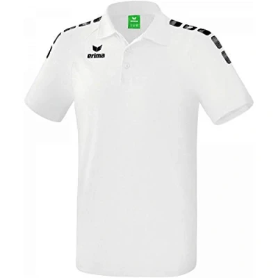 Afbeelding van Erima Essential 5 C polo wit/zwart