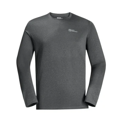 Afbeelding van Jack Wolfskin Heren Sky Thermal L/S M wandelshirt, Leisteen,