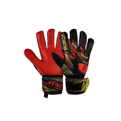 Afbeelding van Reusch Attrakt Solid Keepershandschoenen, voor volwassenen, mannen en vrouwen, geschikt alle weersomstandigheden speelvelden