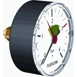 Afbeelding van Flamco manometer 63 mm axiaal 1/4&quot;