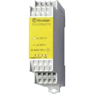 Afbeelding van Finder relaismodule met klasse a gedwongen contacten en50205 1m 1v 6a 24vdc voor veiligheid in de machine en installatiebouw 7s 12 9 024 5110