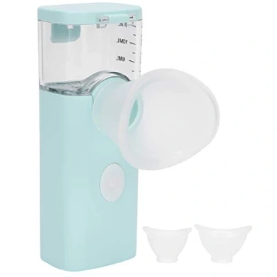 Afbeelding van Nano Mist Sprayer For Facial Eye, 2In1 Cool Steamer Hydrating Spraye Mini Face Luchtbevochtiger Handige Vaporizer Vernevelaar Verstuiver Voor Oogverzorging(Blauw)
