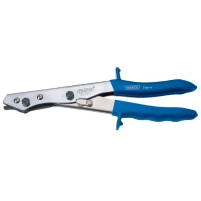 Afbeelding van Draper 35748 Expert Hand Nibbler voor Metaalplaat, Kunststof, Blauw, 250 mm