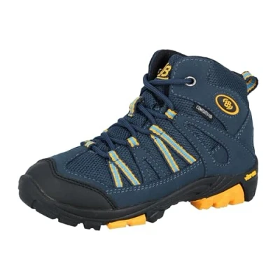 Afbeelding van Brütting Ohio High Uniseks, kinderen Trail hardloopschoenen, Marineblauw/oranje, 32 EU