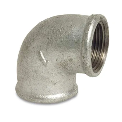 Afbeelding van Schroefdraadfitting tempergietijzer hoek 90 1 1/2&quot; IG x