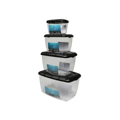 Afbeelding van Pet Keeper dierenbox S 19x12x13,5cm zwart