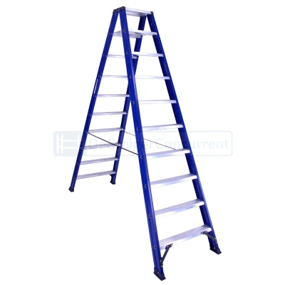 Afbeelding van DAS Hercules Blue trapladder dubbel 2x12 treden