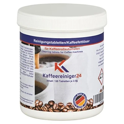 Afbeelding van 120 reinigingstabletten voor volautomatische koffiemachines, 2g per stuk Hoogwaardige geschikt Jura, Siemens, Melitta, Krups en nog veel meer Made in Germany