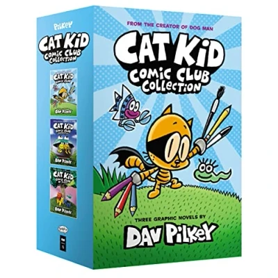 Afbeelding van the Cat Kid Comic Club Collection: from Creator of Dog Man (Cat #1 3 Boxed Set): Trio