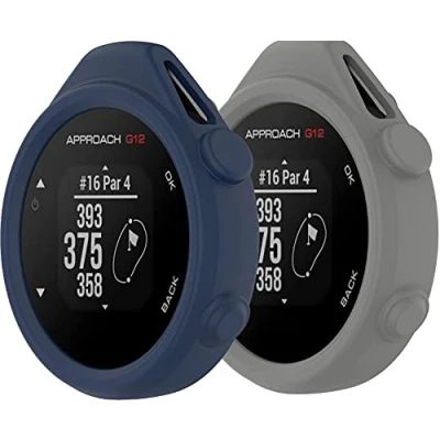 Afbeelding van Shieranlee Case Compatibel met Garmin Approach G12 Soft Siliconen Bike GPS Navigatie Beschermhoes