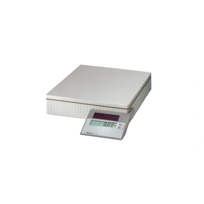 Afbeelding van Maul MAULparcel S 50 1745082 Pakketweegschaal Weegbereik (max.) kg Resolutie 10 g, g werkt op zonne energie Grijs