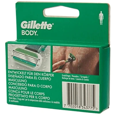 Afbeelding van Gillette Body scheermesje 4 navulmesjes