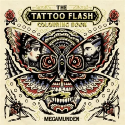 Afbeelding van Tattoo Flash Colouring Book