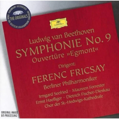 Afbeelding van Berliner Philharmoniker, Ferenc Fricsay Beethoven: Symphonie No. 9 Ouvertüre Egmont (CD)