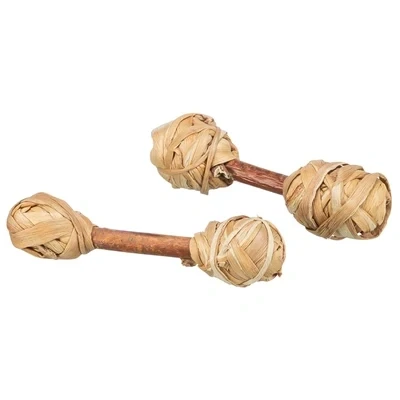 Afbeelding van Trixie Set halters van schorshout / gras