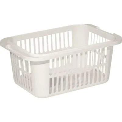 Afbeelding van Curver Wasmand Lingo Wit 30l