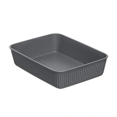 Afbeelding van Tatay Baobab Organizer A5 van polypropyleen, BPA vrij, grijs, afmetingen: 17,7 x 24 5,6 cm
