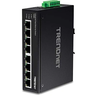 Afbeelding van Trendnet TI E80 netwerk switch Fast Ethernet (10/100) Zwart