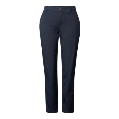 Afbeelding van Street One Softe Twill Chino, Dames, Maat: 44x28, Blau