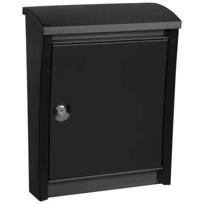 Afbeelding van Talen Tools Brievenbus Urban Inclusief 2 sleutels 41 x 32 16 cm Zwart