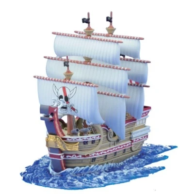 Afbeelding van One Piece Bandai Grand Ship Collection 5 Inch Model Schip Red Force