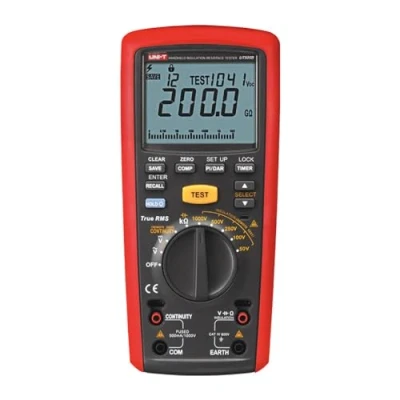 Afbeelding van UNI T UT505B Serie UT505 Hand isolatieweerstandstester, 50V/100V/250V/500V/1000V, 1mA