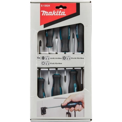 Afbeelding van Makita Schrdraaierset 6 Dlg Ph/Pz/Sl E 13524